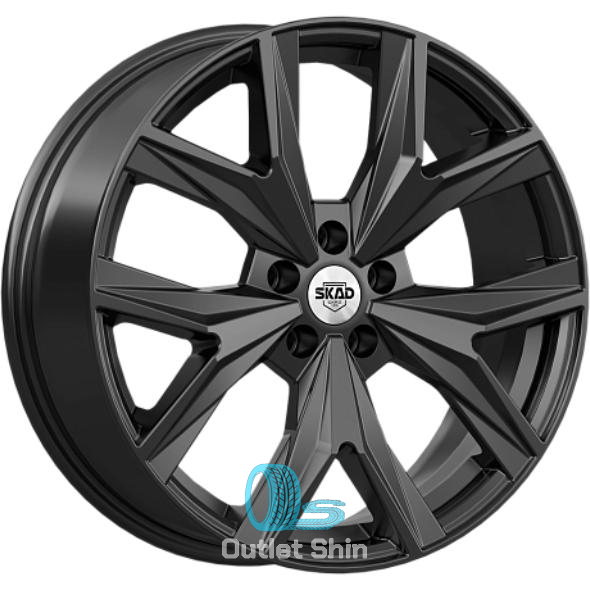 Скад KL-1162 7xR19/5x114.3 ET 45 Dia 67.1 Черный бархат