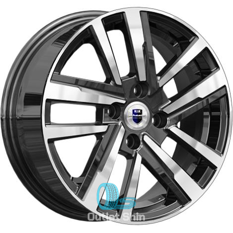 K&K Хант 6xR15/4x100 ET 46 Dia 54.1 Алмаз черный