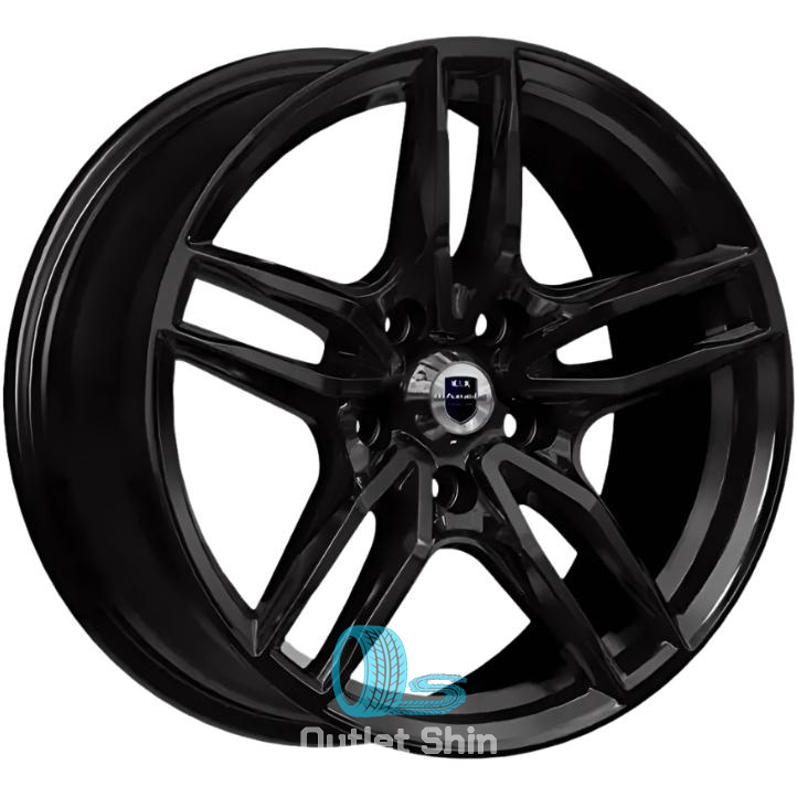 K&K Бартон 8xR17/5x112 ET 35 Dia 66.6 Черный