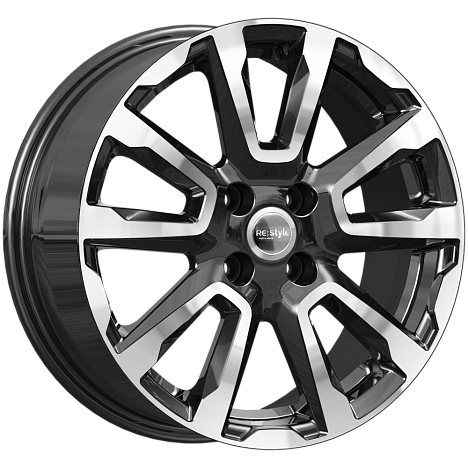 K&K КС1026 6.5xR16/4x100 ET 50 Dia 60.1 Алмаз черный