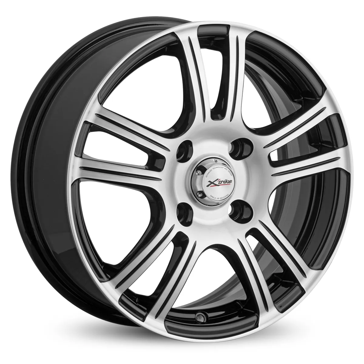 Xtrike X-105М 6.0xR15/4x114.3 ET 44 Dia 67.1 BK/FP