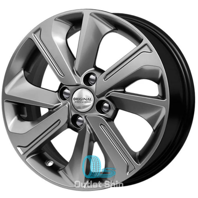 Скад KL-319 6xR15/4x100 ET 46 Dia 54.1 Графит