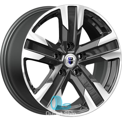 K&K Висмут 7xR16/5x108 ET 45 Dia 63.3 Алмаз черный