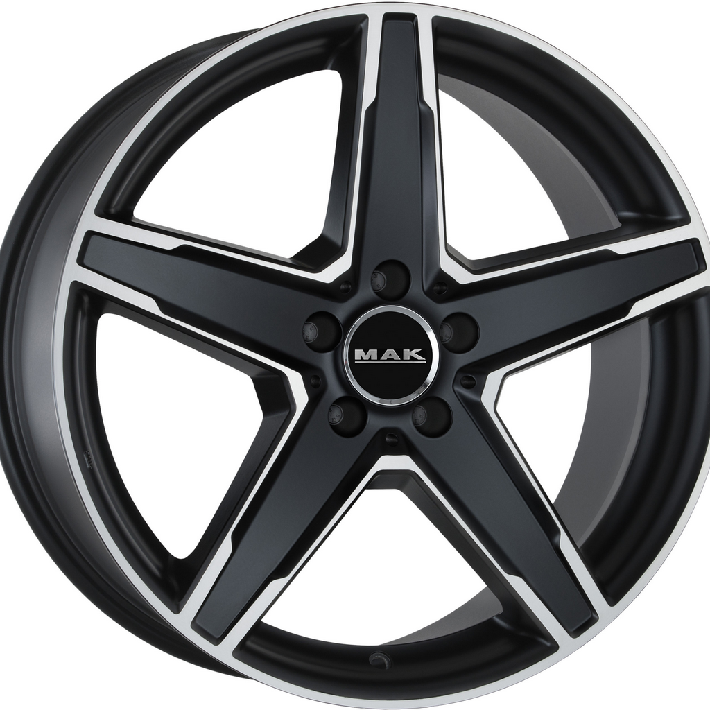 MAK Stern 9.5xR20/5x112 ET 60 Dia 66.6 Ice Black