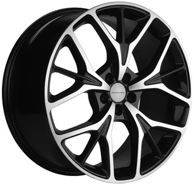 Khomen Wheels KHW2012 (Lexus RX) 8xR20/5x114.3 ET 35 Dia 60.1 Black-FP