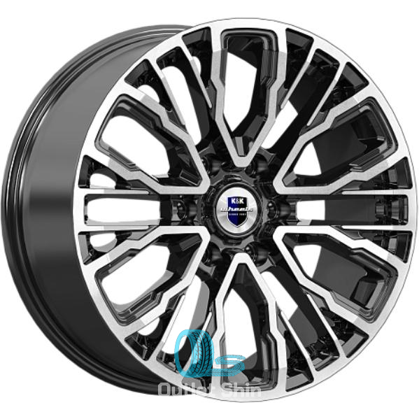 K&K Кортес 8.5xR19/6x139.7 ET 24 Dia 77.8 Алмаз черный