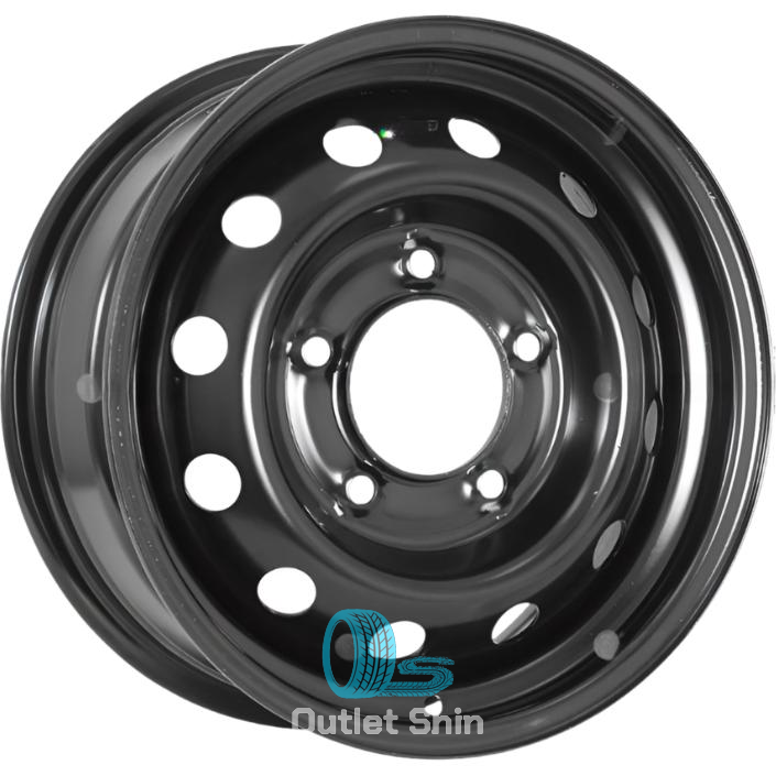 ТЗСК Chevrolet Niva 6xR15/5x139.7 ET 40 Dia 98.6 Black