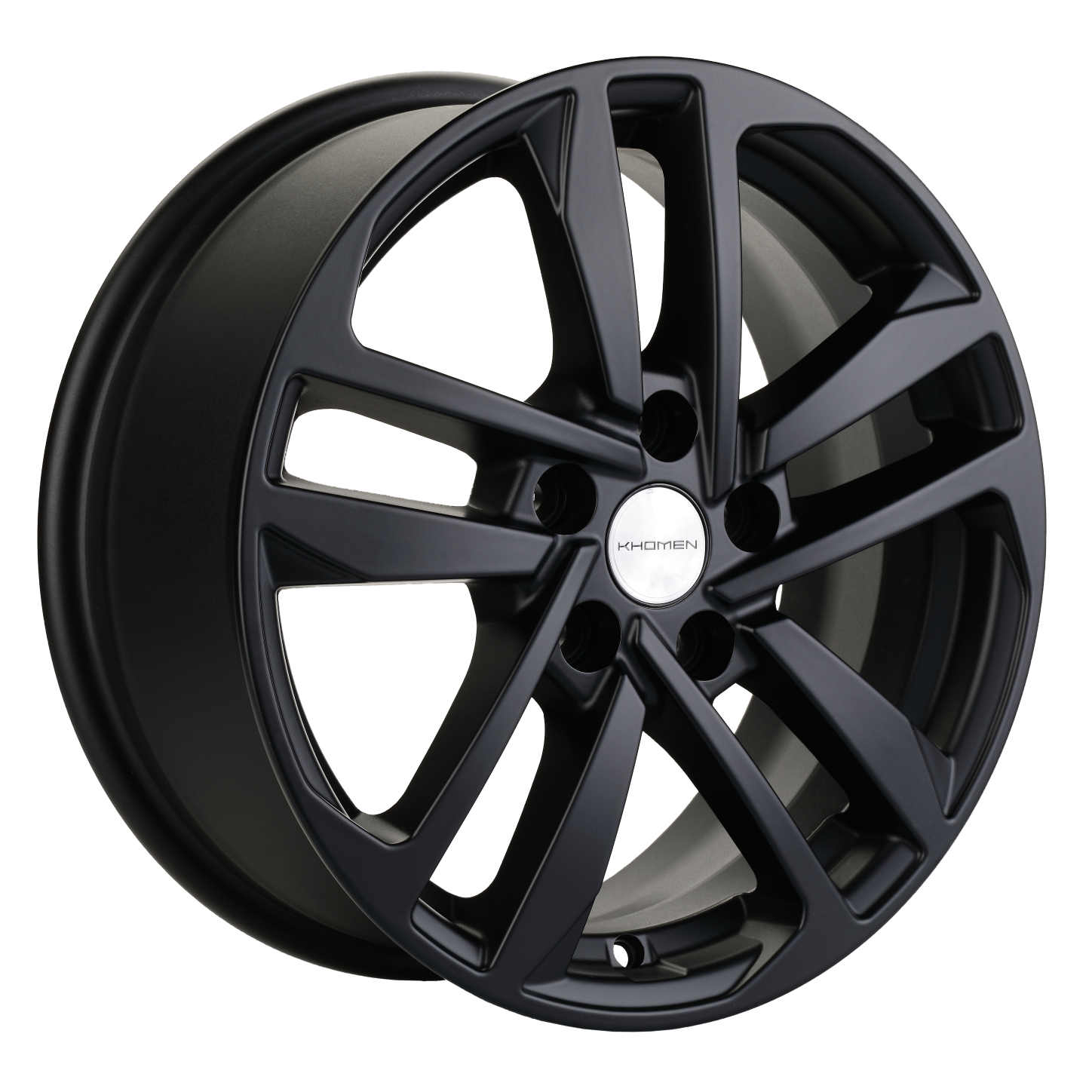 Khomen Wheels KHW1612 (Mitsubishi) 6.5xR16/5x114.3 ET 46 Dia 67.1 Black