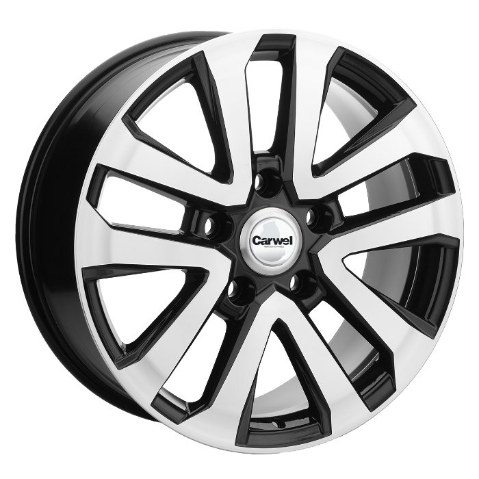 Khomen Wheels KHW1903 (Mercedes) 8.5xR19/5x112 ET 38 Dia 66.6 Black-FP matt