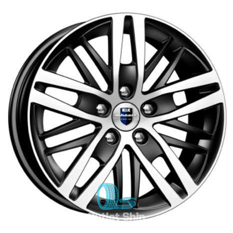 K&K Fencer 7xR16/5x114.3 ET 40 Dia 66.1 Алмаз черный