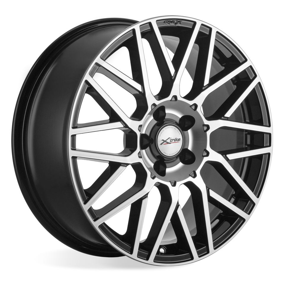 Xtrike X-133 7.5xR18/5x114.3 ET 37 Dia 66.6 BK/FP