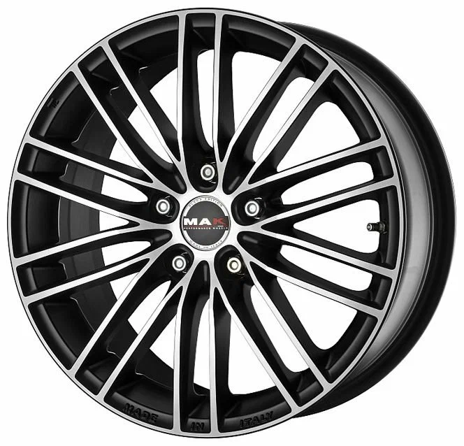 MAK Rapide 8xR18/5x112 ET 50 Dia 57.1 Ice Black