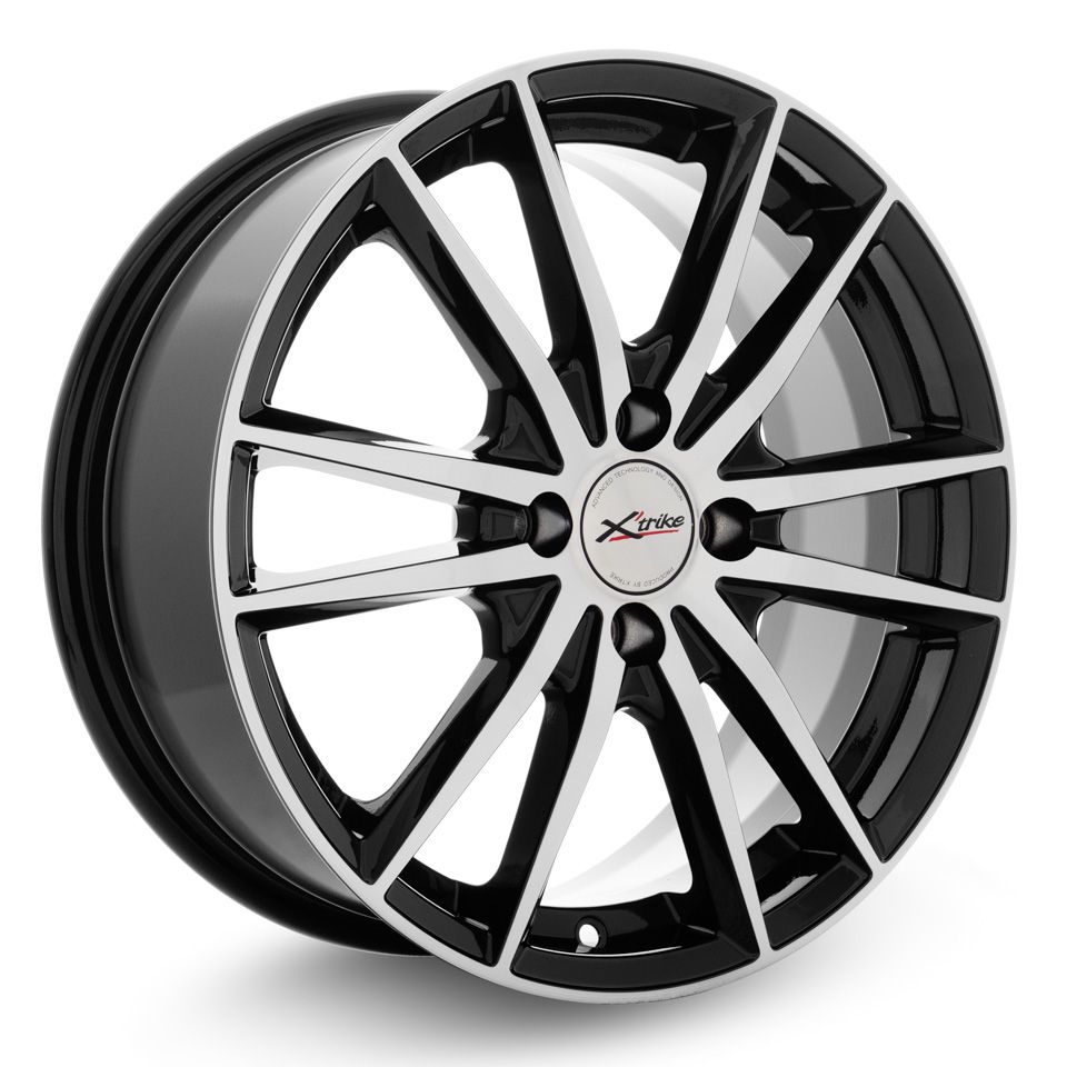 Xtrike X-129 6.5xR16/4x108 ET 32 Dia 65.1 BK/FP
