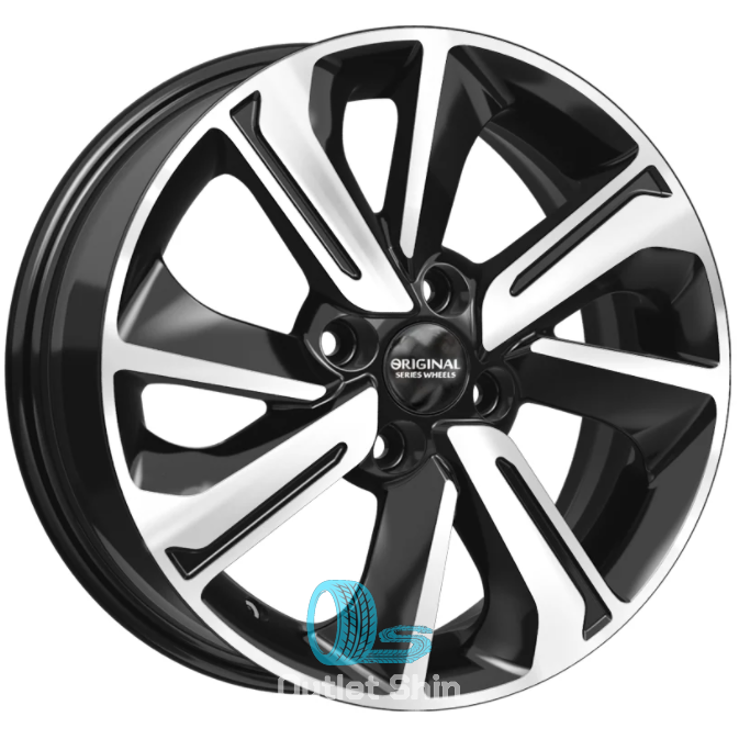 Скад KL-319 6xR15/4x100 ET 46 Dia 54.1 Алмаз