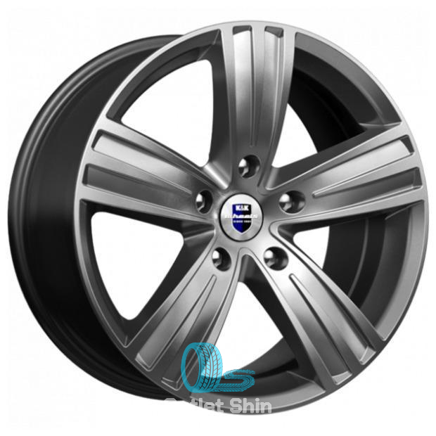 K&K да Винчи 7xR16/5x108 ET 43 Dia 67.1 Дарк платинум