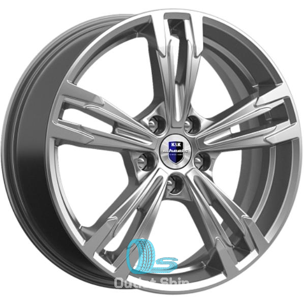 K&K Karrera Light 7xR18/5x112 ET 43 Dia 57.1 Дарк платинум