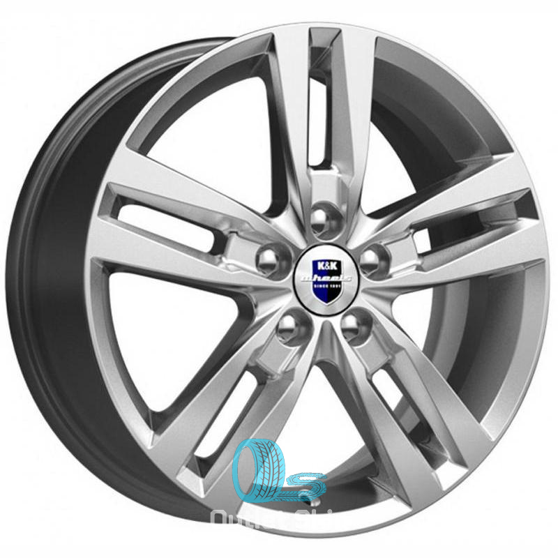 K&K Rassvet 6.5xR16/5x114.3 ET 38 Dia 67.1 Сильвер