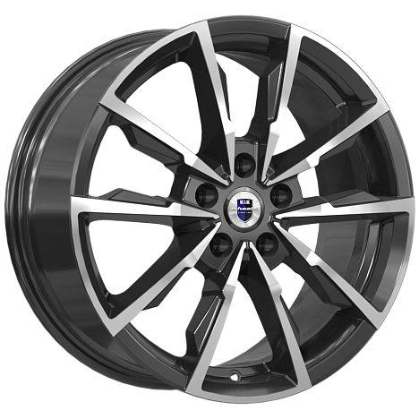 K&K Меренге (КС902) 7.5xR17/5x114.3 ET 45 Dia 60.1 Алмаз черный