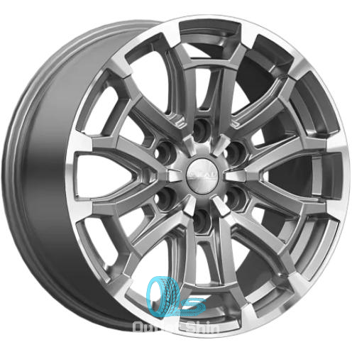 Скад Авилис 8xR18/6x139.7 ET 38 Dia 67.1 Алмаз графит