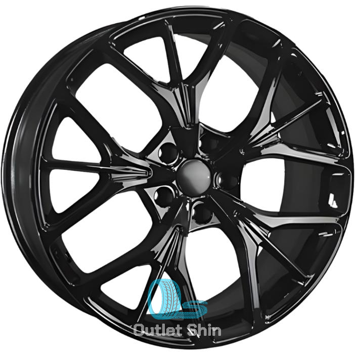 Khomen Wheels KHW2012 (Haval F7/F7x) 8xR20/5x114.3 ET 40 Dia 64.1 Black