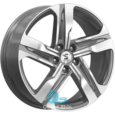 K&K КР004 7.5xR19/5x114.3 ET 50 Dia 67.1 Diamond gloss graphite