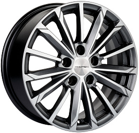Khomen Wheels KHW1611 (Actyon) 6.5xR16/5x112 ET 39.5 Dia 66.6 G-Silver-FP