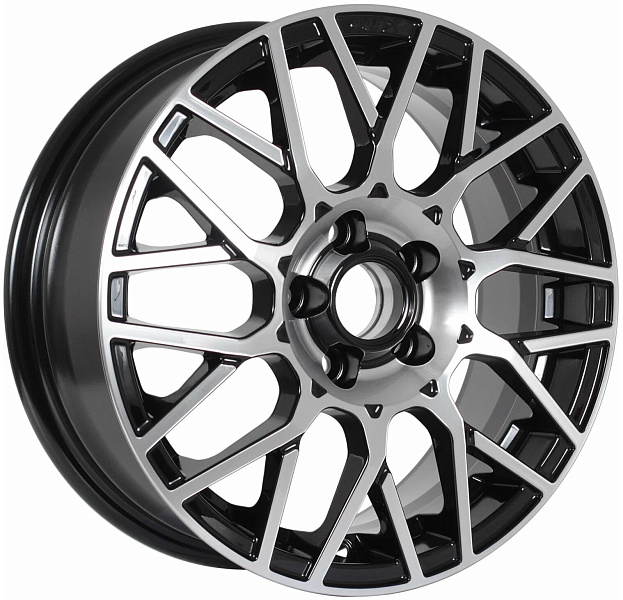 Xtrike X-132 6xR15/5x100 ET 38 Dia 57.1 BK/FP