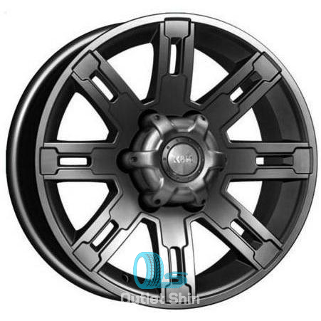 K&K Полюс 7.5xR16/6x139.7 ET 15 Dia 106.1 Дарк платинум