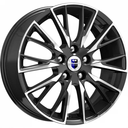 K&K Солт-оригинал (КС773) 6.5xR17/5x114.3 ET 49 Dia 67.1 Алмаз черный