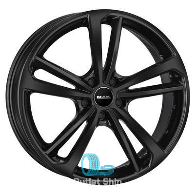 MAK Nurburg 8.5xR21/5x112 ET 43 Dia 66.6 Gloss Black