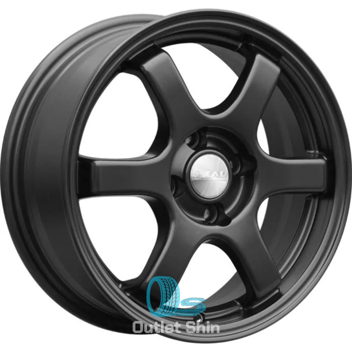 Скад Киото 6xR15/4x98 ET 38 Dia 58.6 Черный бархат