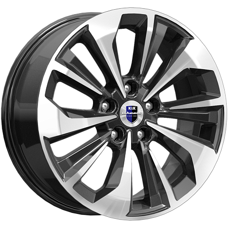 K&K Авиор (КС936) 7xR17/5x114.3 ET 35 Dia 60.1 Алмаз черный