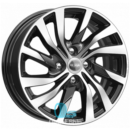 K&K КС882 6xR15/4x100 ET 50 Dia 60.1 Алмаз черный