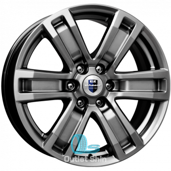 K&K R-7 Рольф 7xR16/6x139.7 ET 30 Dia 106.1 Дарк платинум