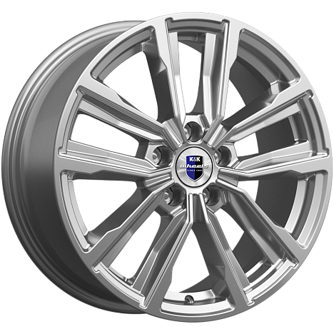 K&K Лацио (КС964) 7.5xR17/5x112 ET 45 Dia 57.1 Дарк платинум