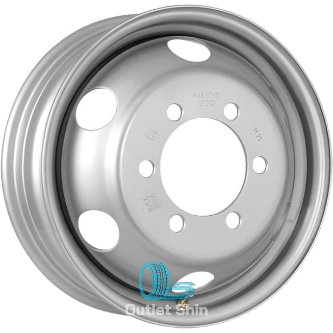 Topu 3165587 5.5xR16/6x170 ET 106 Dia 130.1 Silver