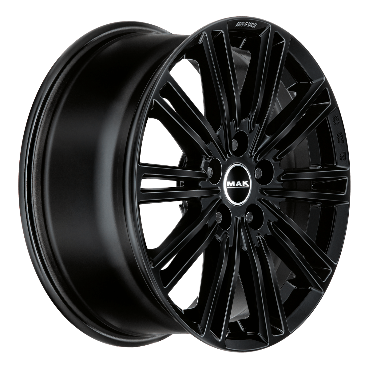 MAK York 8xR19/5x108 ET 42 Dia 63.4 Gloss Black