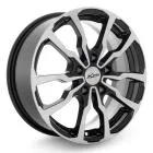 Xtrike X-117 6.5xR16/5x114.3 ET 35 Dia 67.1 BK/FP