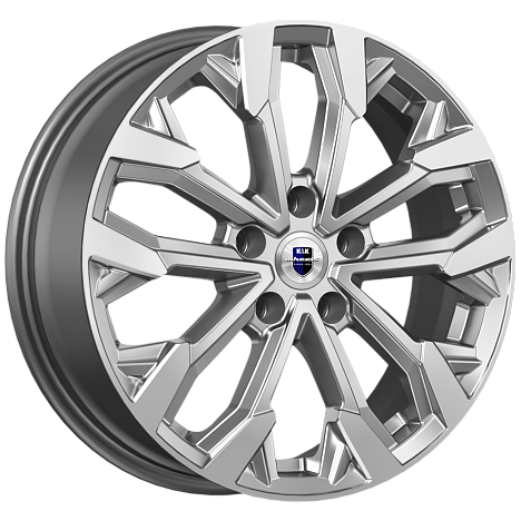 K&K Морейн (КС1046) 6.5xR17/5x114.3 ET 40 Dia 64.1 Дарк платинум