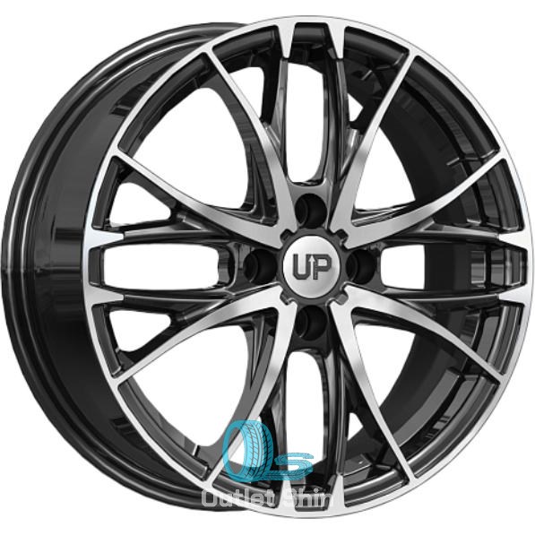 WUP UP111 6xR16/4x100 ET 45 Dia 60.1 New Diamond