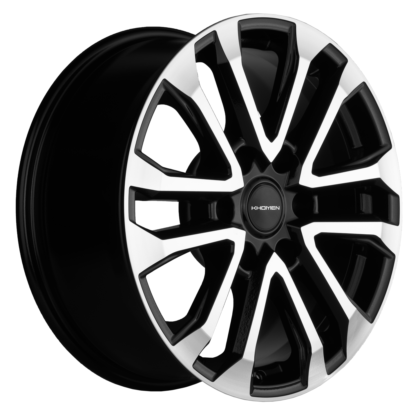 Khomen Wheels KHW1805 (Pajero) 7.5xR18/6x139.7 ET 46 Dia 67.1 Black-FP