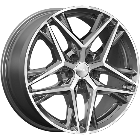 Скад Челси (КЛ1100) 8xR18/5x114.3 ET 44 Dia 63.35 Алмаз графит