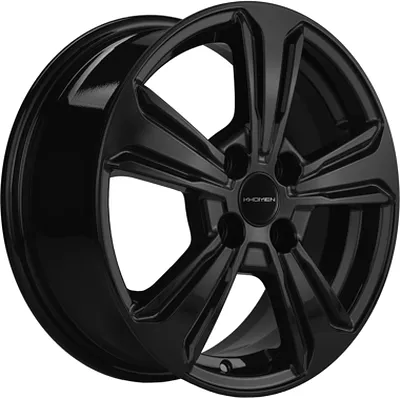 Khomen Wheels KHW1502 (Rio/Solaris) 6xR15/4x100 ET 46 Dia 54.1 Black