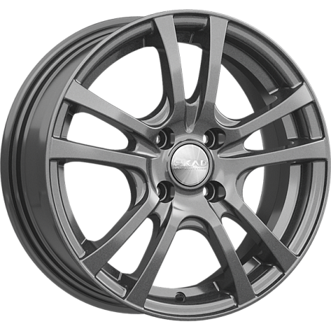 Скад Дели (КЛ300) 6xR15/5x100 ET 38 Dia 57.1 графит