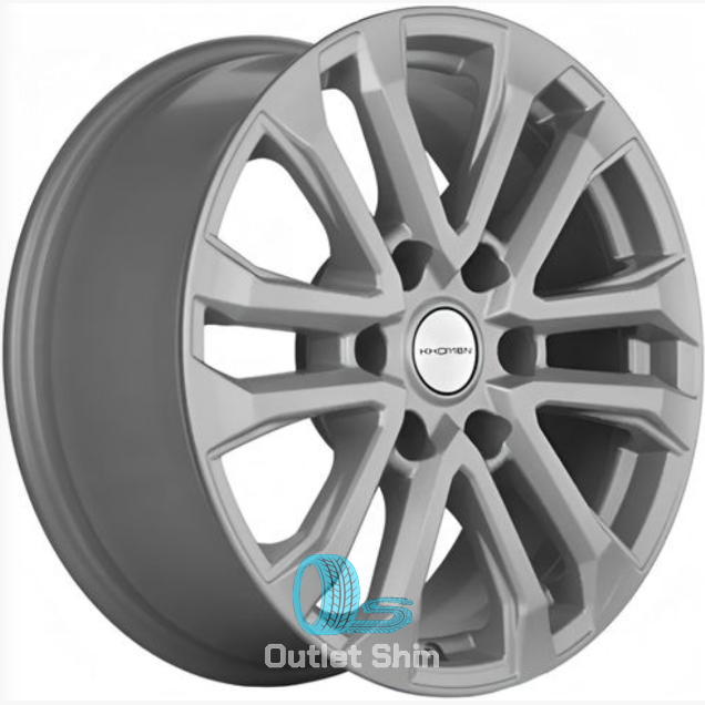Khomen Wheels KHW1805 (Tank 300/500) 7.5xR18/6x139.7 ET 36 Dia 100.1 F-Silver