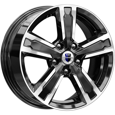 K&K Оклахома (КС998) 6.5xR16/5x114.3 ET 45 Dia 60.1 Алмаз черный