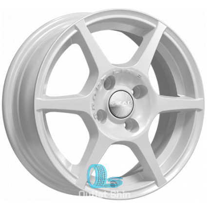 Скад Ягуар 5.5xR14/4x98 ET 38 Dia 58.6 Белый