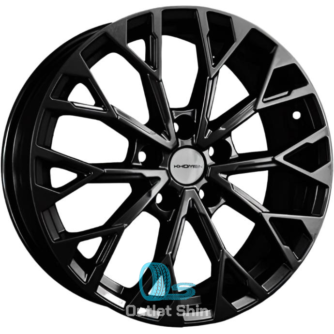 Khomen Wheels KHW1718 (Qashqai) 7xR17/5x114.3 ET 40 Dia 66.1 Black