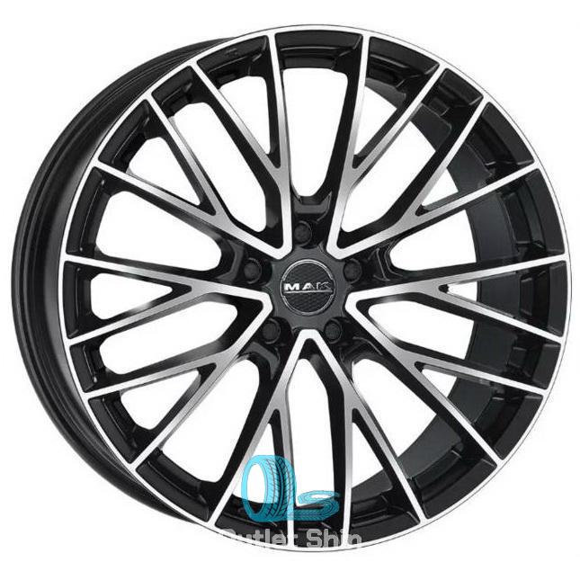 MAK Speciale 10xR23/5x112 ET 18 Dia 66.6 Black mirror