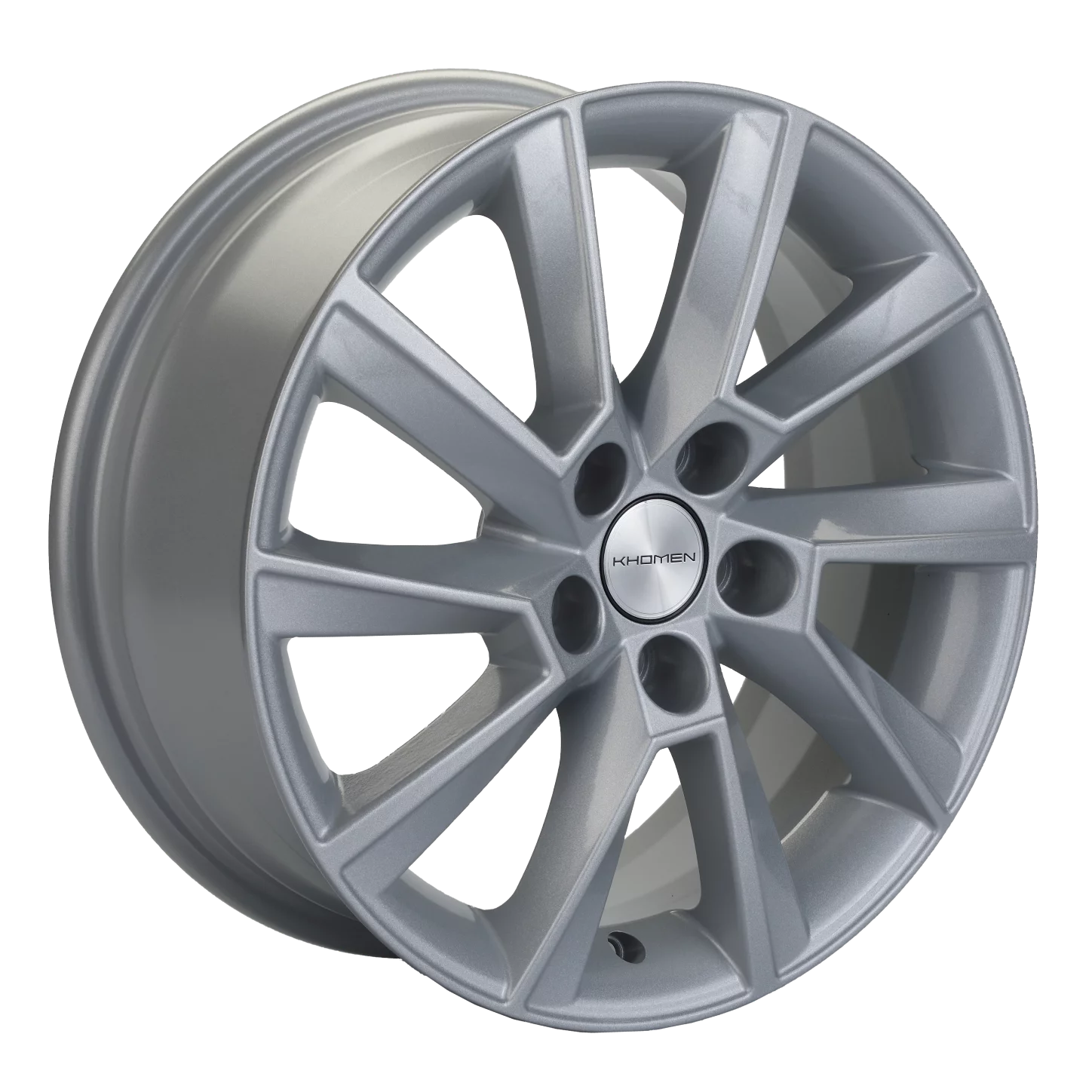 Khomen Wheels KHW1604 (Aveo) 6xR16/5x105 ET 39 Dia 56.6 F-Silver